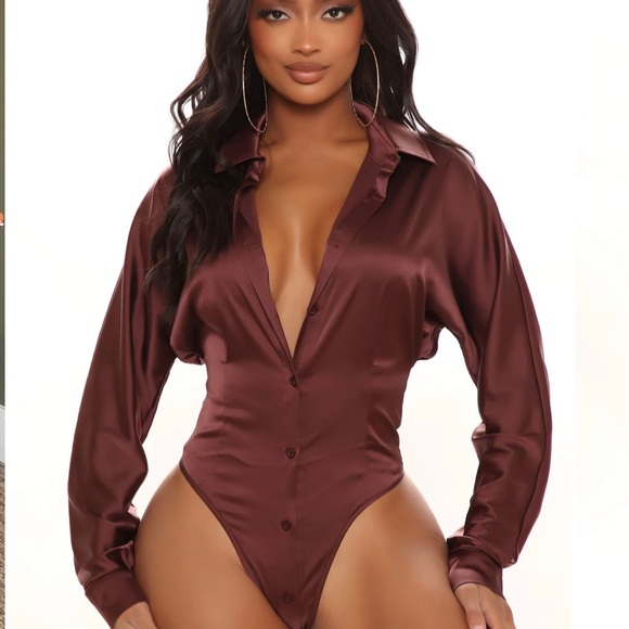 Chocolate bodysuit - Picture 2 of 2